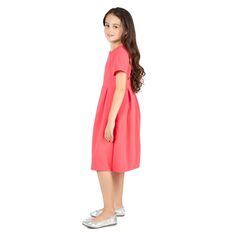 Плиссированное вечернее платье с короткими рукавами для девочек 247 Comfort Kids, черный