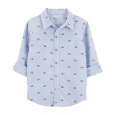 Рубашка на пуговицах с принтом динозавра Carter&apos;s для мальчиков 4–14 лет Carter&apos;s Carters