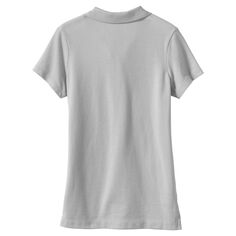 Женская сетчатая рубашка-поло Lands&apos; End с короткими рукавами для девочек 4–7 лет Lands&apos; End