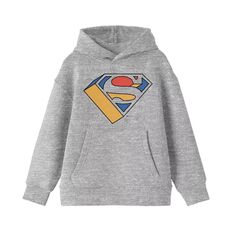 Толстовка с ярким логотипом Супермена для мальчиков 8–20 лет Licensed Character