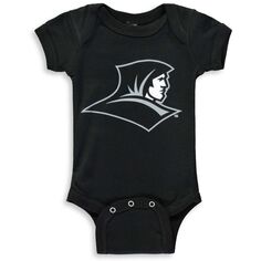 Черное боди с большим логотипом Infant Providence Friars Unbranded