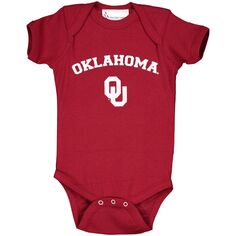 Боди Infant Crimson Oklahomaooners Arch &amp; Logo Unbranded