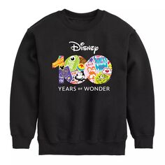 Флисовый свитшот с логотипом Disney 100 для мальчиков 8–20 лет Licensed Character
