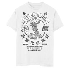 Футболка с рисунком змеи Shelby Cobra для мальчиков 8–20 лет Licensed Character