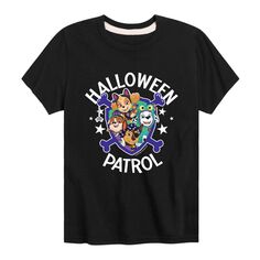 Футболка PAW Patrol Halloween Patrol для мальчиков 8–20 лет PAW Patrol, черный