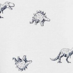 Комплект из 4 боди Carter с длинными рукавами и принтом динозавра для мальчика для мальчика Carter&apos;s Carters