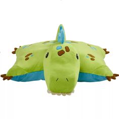 Подушка для домашних животных, зеленый динозавр, мягкая плюшевая игрушка Pillow Pets