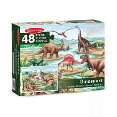 Напольная головоломка «Мелисса и Дуг: Динозавры» Melissa &amp; Doug