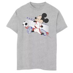 Футболка с изображением футбола Франции для мальчиков 8–20 лет Disney&apos;s «Микки Маус и друзья» Disney