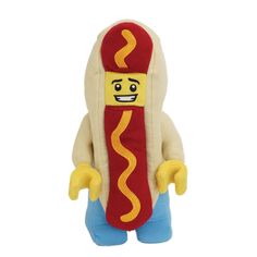 Минифигурка LEGO Manhattan Toys, плюшевый персонаж, парень-хот-дог, 9 дюймов Manhattan Toy