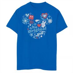 Классическая футболка с Микки Ушами Disney&apos;s для мальчиков 8–20 лет Disney