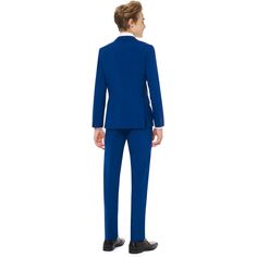 Темно-синий однотонный костюм OppoSuits для мальчиков 10–16 лет Royale OppoSuits