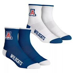 Комплект из 2 носков Youth Rock Em Arizona Wildcats Core Team из двух четвертьдлинных носков Unbranded