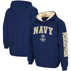 Молодежный пуловер с капюшоном Colosseum Navy Navy Gardshipmen 2-Hit Team Colosseum