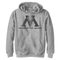 Флисовая толстовка с логотипом Министерства магии «Гарри Поттер» для мальчиков 8–20 лет Harry Potter