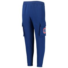 Флисовые брюки-карго с изображением юношеских игроков Royal Chicago Cubs Anthem Outerstuff