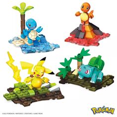 Конструктор команды Mega Bloks Mega Pokémon региона Канто Mega Bloks