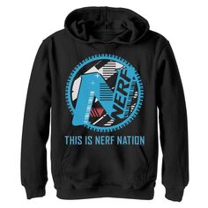 Толстовка Nerf This Is Nerf Nation Gear для мальчиков 8–20 лет Nerf