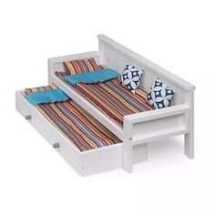 Игровой набор из 10 предметов: диван и раскладная кровать Badger Basket Badger Basket