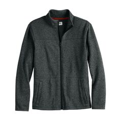 Флисовая куртка Sonoma Goods For Life с молнией во всю длину для мальчиков 8–20 лет Sonoma Goods For Life, черный