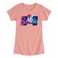 Футболка Barbie с цветными блоками и графическим рисунком для девочек 7–16 лет Barbie