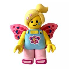 Манхэттенская игрушка LEGO Iconic Плюшевая фигурка бабочки 12 дюймов Manhattan Toy