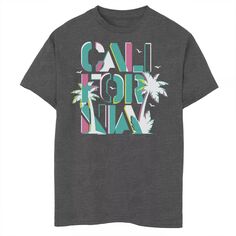 Многослойная футболка с рисунком California Palms для мальчиков 8–20 лет Fifth Sun Fifth Sun