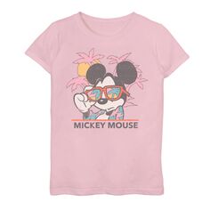 Крутая футболка с тропическим рисунком для девочек 7–16 лет Disney&apos;s Mickey Mouse Disney