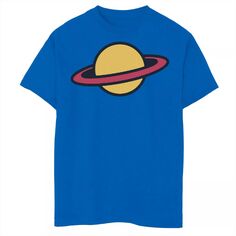 Рубашка Chuckie Saturn для мальчиков 8–20 лет Nickelodeon RugRats, футболка с графическим рисунком Licensed Character