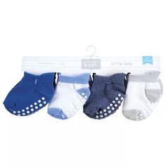 Нескользящие нескользящие носки для мальчиков Hudson Baby Infant Boy, синие Hudson Baby