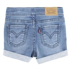 Подвернутые джинсовые шорты Levi&apos;s для девочек и малышей Levi&apos;s Levis