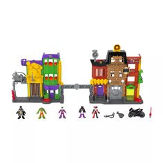 Игровой набор Fisher-Price DC Super Friends Crime Alley Batman Fisher-Price