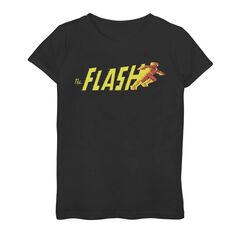 Футболка с логотипом DC Comics The Flash для девочек 7–16 лет DC Comics
