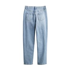 Свободные рваные джинсы SO в стиле 90-х годов для девочек 6–20 лет обычного размера и размера плюс SO