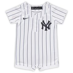 Белый официальный комбинезон из джерси Nike New York Yankees для новорожденных и младенцев Nike