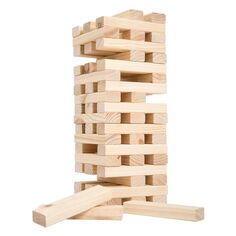 Привет! Играть! Игра «Складывание башни из гигантских деревянных блоков» Hey! Play!