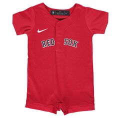Комбинезон из джерси Nike Red Boston Red Sox для новорожденных и младенцев Nike