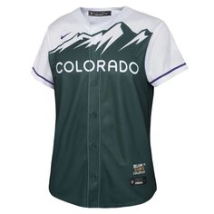 Молодежная футболка Nike Kris Bryant Green Colorado Rockies 2022 City Connect Replica Player Jersey Nike