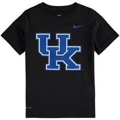 Черная молодежная футболка Nike Kentucky Wildcats с логотипом Legend Performance Nike