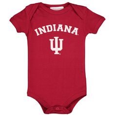 Боди Infant Crimson Indiana Hoosiers с аркой и логотипом Unbranded