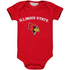 Красное боди Infant Illinois State Redbirds Arch &amp; Logo Unbranded