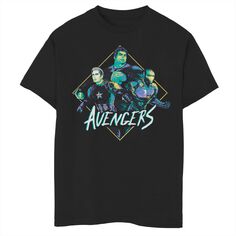 Футболка Marvel Avengers Rad Trio для мальчиков 8–20 лет Licensed Character