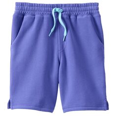 Флисовые спортивные шорты Lands&apos; End для мальчиков 2–20 цвета: обычный и хаски Lands&apos; End, ярко-фиолетовый