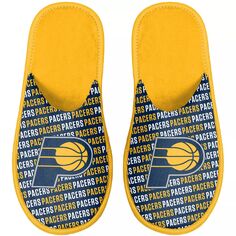 Молодежные тапочки FOCO Indiana Pacers Team Unbranded