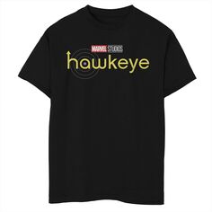 Желтая футболка с графическим логотипом Marvel Hawkeye для мальчиков 8–20 лет Marvel