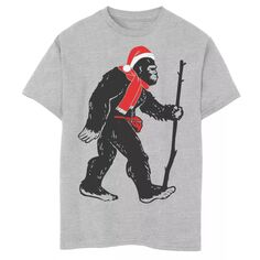 Шляпа Санта-Клауса для мальчиков 8–20 лет, футболка с рождественским рисунком Licensed Character