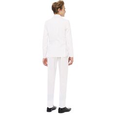 Однотонный костюм OppoSuits White Knight для мальчиков 10–16 лет OppoSuits