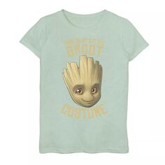 Костюм Marvel GOTG «Это мой маленький Грут» для девочек 7–16 лет, футболка с рисунком на Хэллоуин Marvel