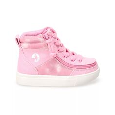 BILLY Footwear Розовые высокие кеды с принтом тай-дай для малышей BILLY Footwear