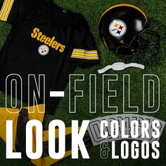 Детский комплект футбольной формы НФЛ Franklin Sports Pittsburgh Steelers Franklin Sports